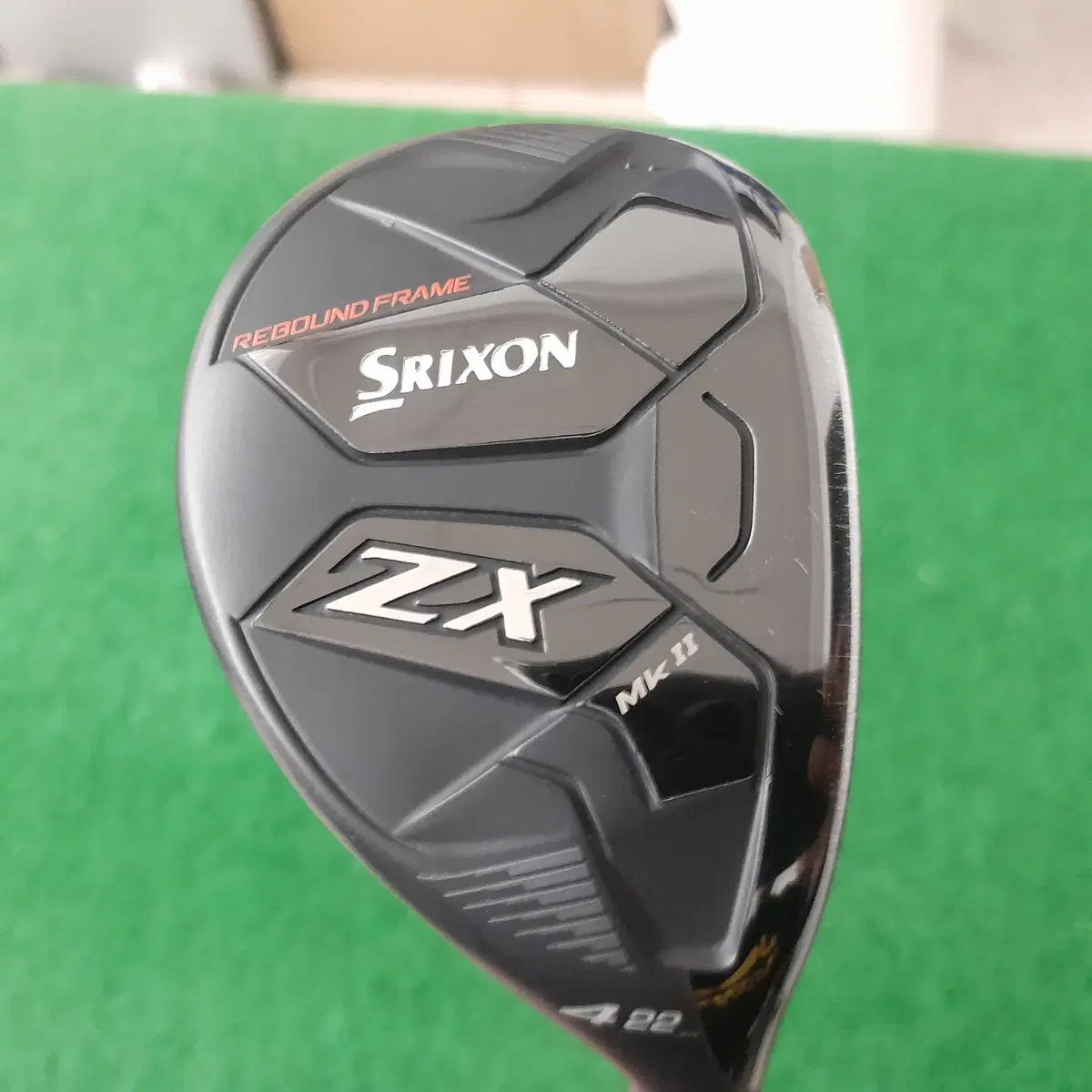 ️️️ 유 스릭슨 ZX 마크2 4번 22도 조지아 6S 피팅샤프트 유틸리티 우드